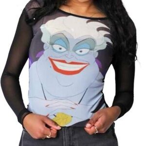 Disney The Little Mermaid Ursula Mesh Top